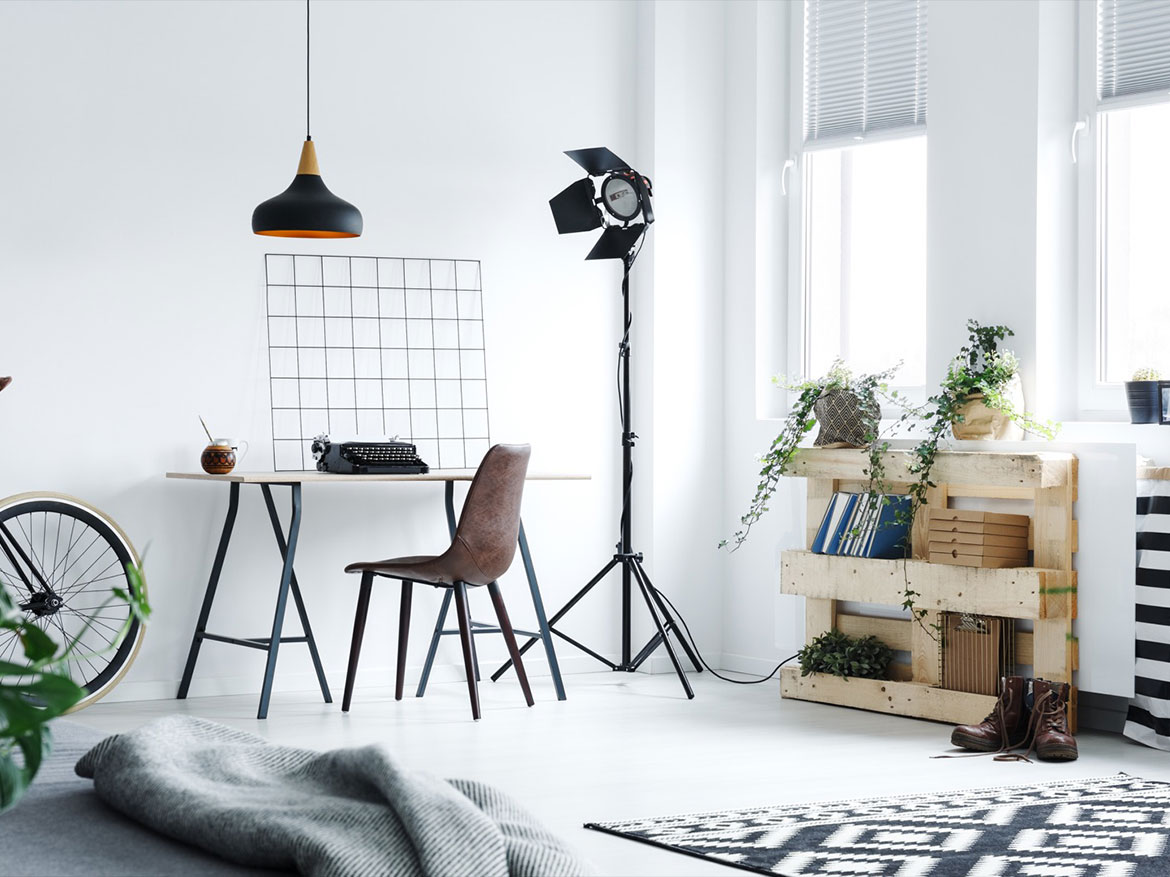 Ample studio at last floor